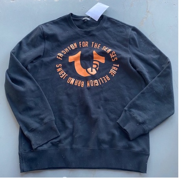 True Religion Crew Neck Sweatshirt - Picture 1 of 2